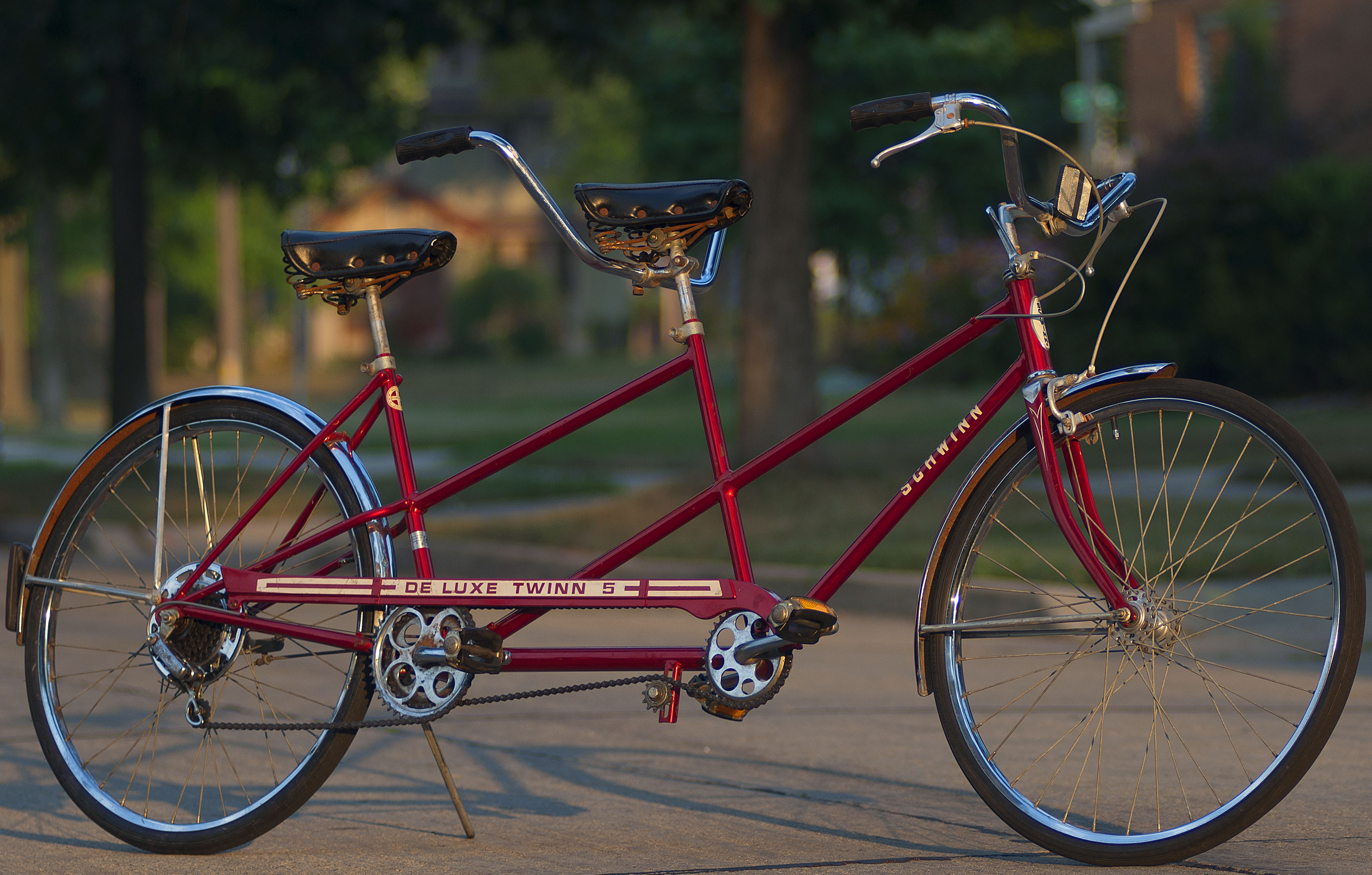 vintage schwinn tandem bike
